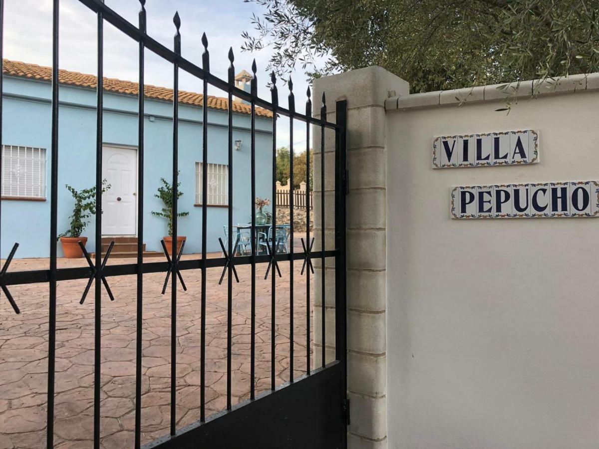 Casa con piscina de agua salada Villa Pepucho 2 Almodóvar del Río Exterior foto